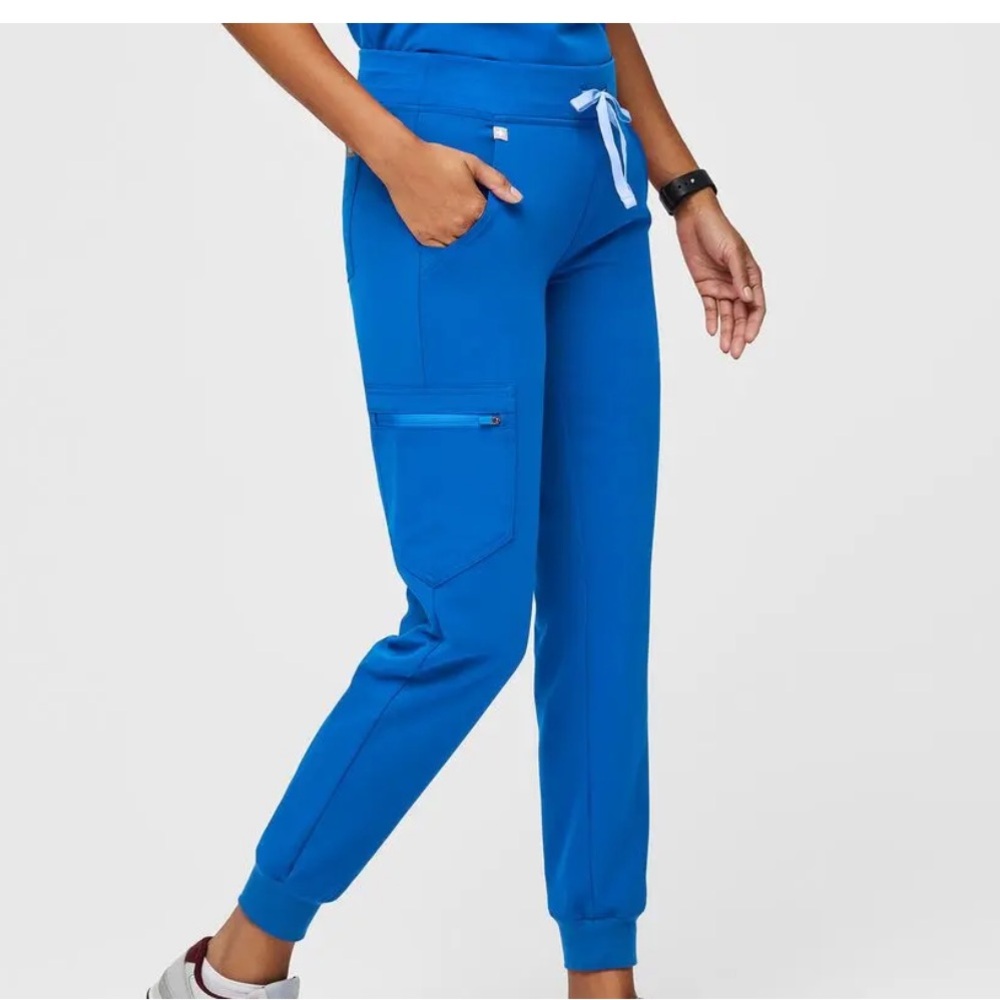 FIGS Scrub Jogger Pants - Electric Blue